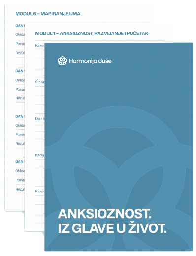 Radna sveska Anksioznost, iz glave u život