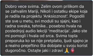 Utisak polaznika 1