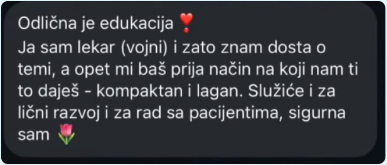 Utisak polaznika 3