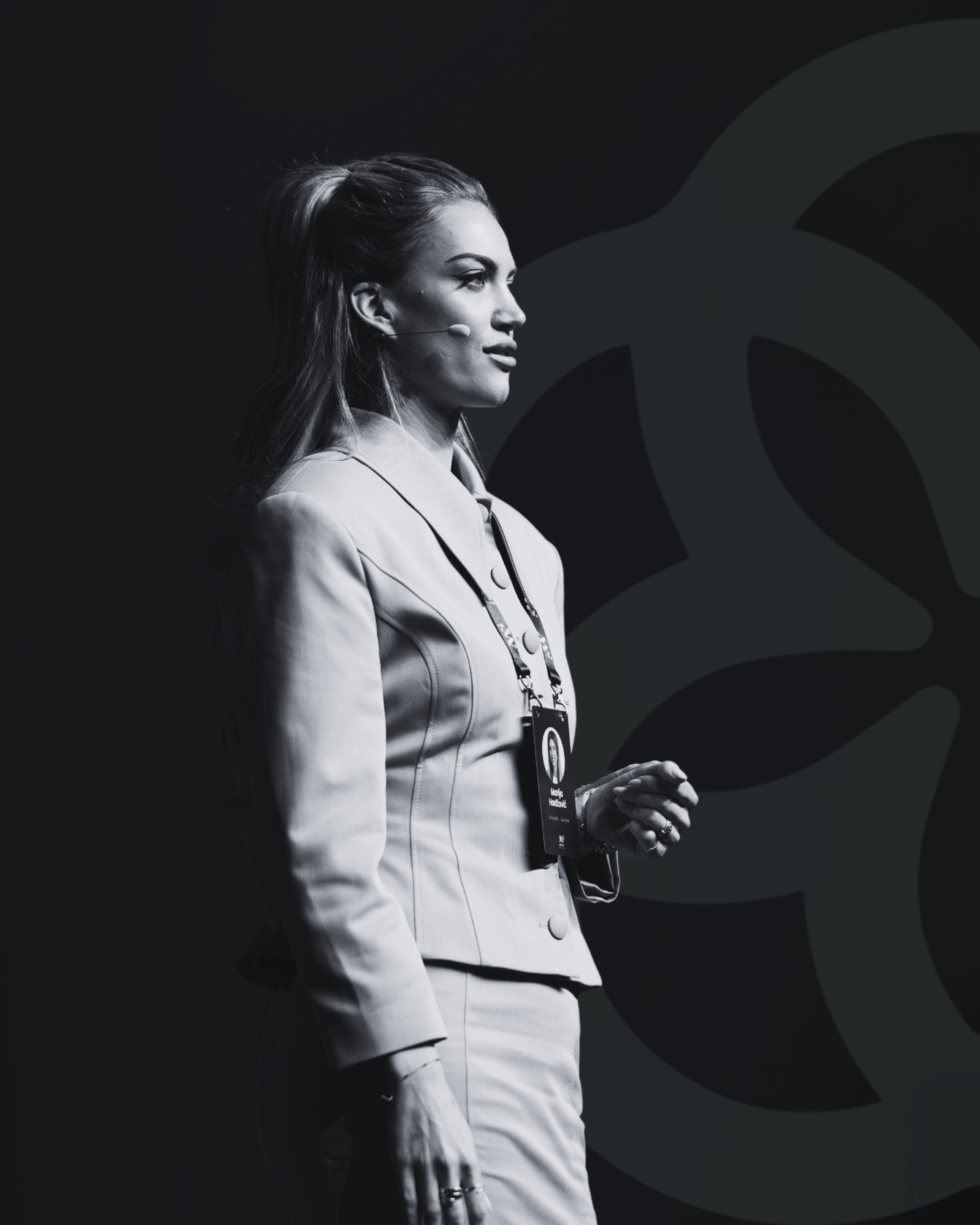 Marija na predavanju