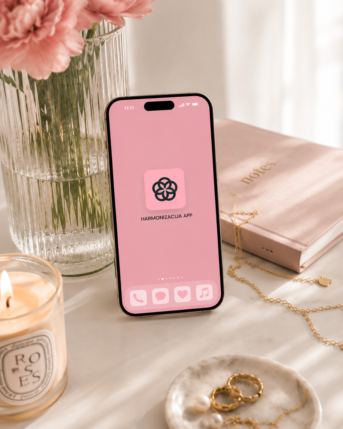 Harmonizacija app na telefonu